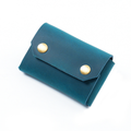 The Student Leather Pencil Case - Navy Blue