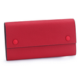 The Student Leather Pencil Case - Red